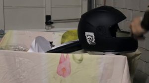 Хотел перетянуть шлем пленкой