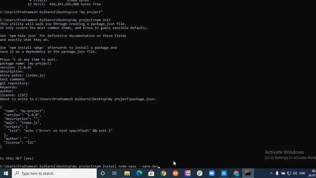 Easiest way to compile sass or scss using npm packages . смотреть онлайн