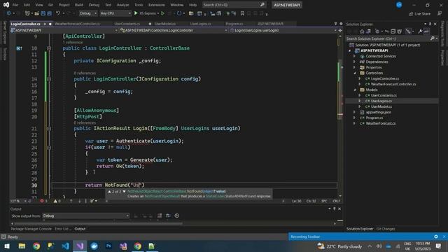 OPEN API (OAS) SPECS ASP.NET Core Web API Authentication And Authorization With JWT (Json Web Token