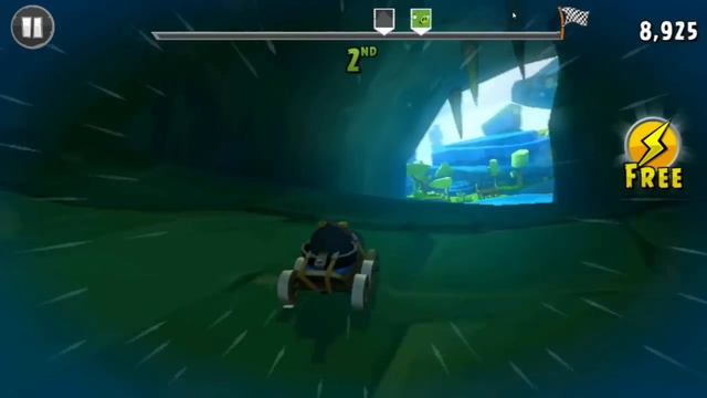 [iOS] Angry Birds Go! прохождение [#8] - Королевская соска для Короля-свина смотреть онлайн