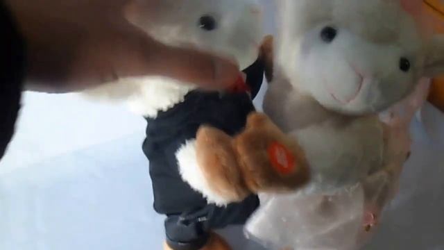 Символ 2015 года.Поющая пара овечек. смотреть онлайн