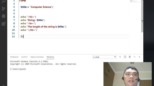 String Length in PHP смотреть онлайн