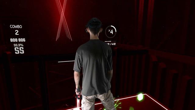 Beat Saber // USAO - Big Daddy (Expert +) SS Rank смотреть онлайн