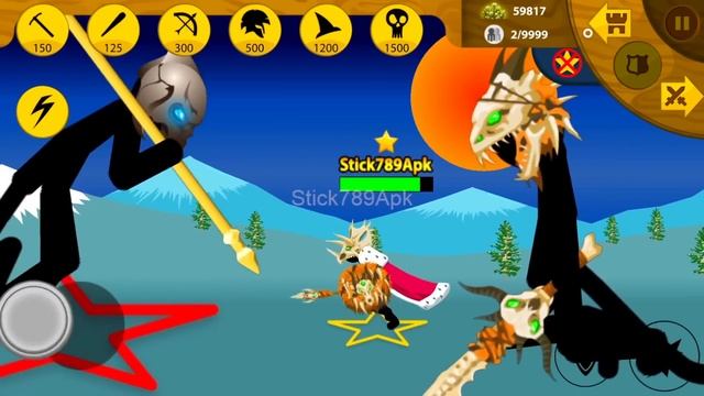 MEGA SAVAGE GRIFFON, XIPHOS VS MAX ARMY MEGA GOLDEN GRIFFON BOSS | Stick War Legacy | Stick789Apk смотреть онлайн