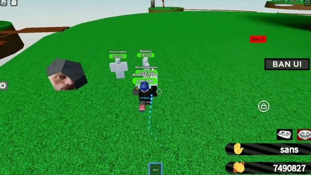 New sans Glove showcase! | Roblox Slap battles but bad смотреть онлайн