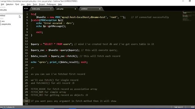 Database CRUD operation with pdo in php part 3 смотреть онлайн