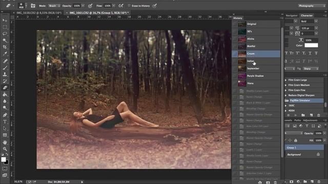Photoshop Retouching Panel Colorful Filters смотреть онлайн