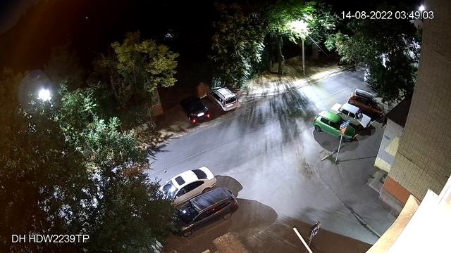 DH IPC HDW2239TP AS LED 028B Ночь. Расстояние 12-15 метров. смотреть онлайн