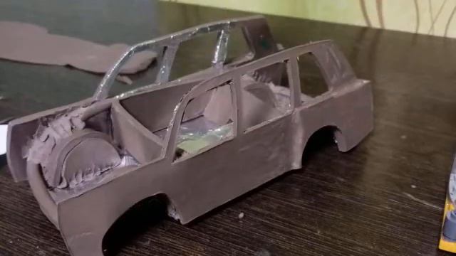 Превращение пластилина в машину ROLLS ROYSE CULINAN Эрика Давидыча, делаю машину своими руками смотреть онлайн