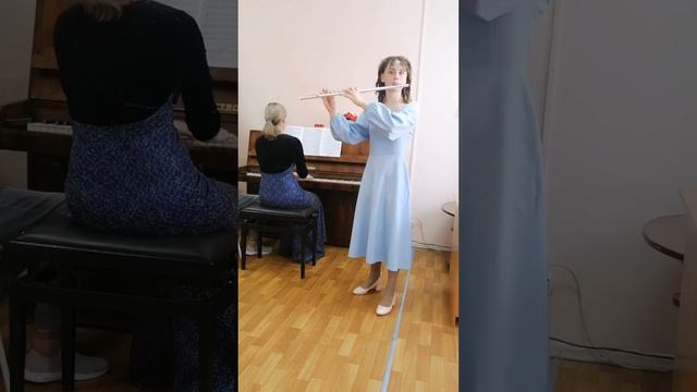 Каргина Валентина, 14 лет, флейта. Г. Шишков «Скерцо» смотреть онлайн