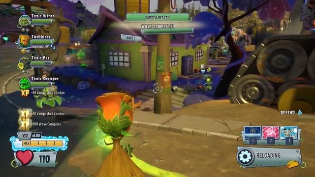 PVZ Garden Warfare 2: TOXIC TERROR Garden Ops, Frontline Flats Map! (GAMEPLAY) смотреть онлайн