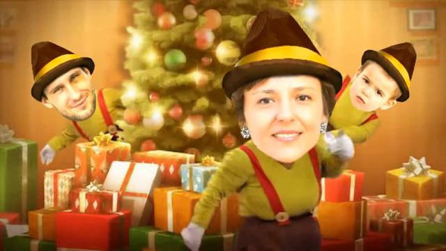 Новогоднее поздравление от семьи Веприковых Каспирович смотреть онлайн