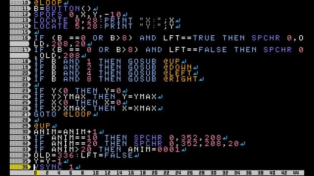 SmileBASIC Tutorials - Walking part 2 смотреть онлайн