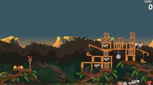 Angry Birds Rio Прохождение Jungle Escape. Уровень 3-10