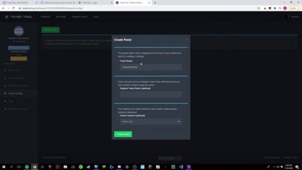 How to Get and Install the Ticket Tool Discord Bot! Create Support Tickets!