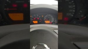 Nissan Navara 2012 service indicator reset