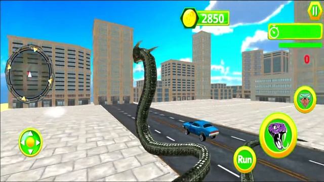 Anaconda Games 2021 - Snake 3D Video Game - Black Anaconda Snake Simulator Android Gameplay смотреть онлайн