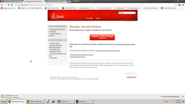 SOLUCION DE PROBLEMA DE JAVA EN MINECRAFT - EN ESPAÑOL Y FACIL смотреть онлайн