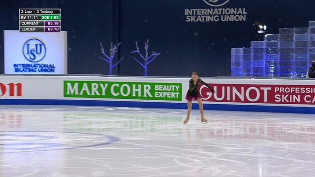 Александра Трусова. Ромео и Джульетта- ПП ЧМ 2021 смотреть онлайн