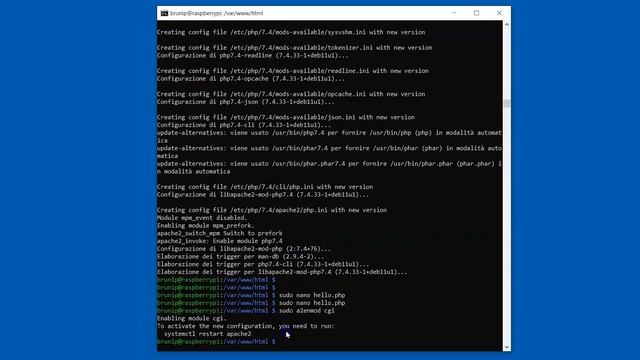 Raspberry pi4 - 2 Controllo dei pin da browser con cgi-bin смотреть онлайн