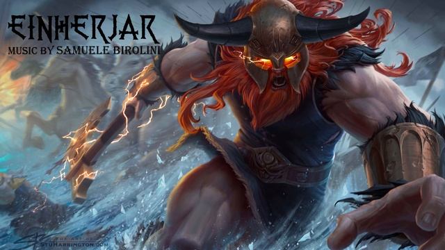 Viking Nordic Battle Music - Einherjar смотреть онлайн
