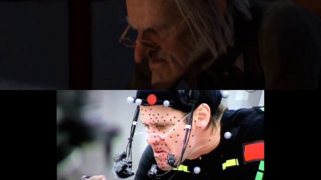 A Christmas Carol 2009 - Motion Capture Side By Side Comparison
