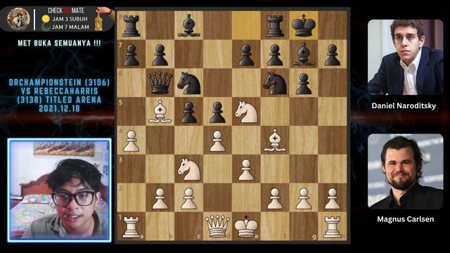 MAGNUS MENANG DALAM 10 LANGKAH DI BULLET CHESS (MAGNUS CARLSEN VS DANIEL NARODITSKY) смотреть онлайн