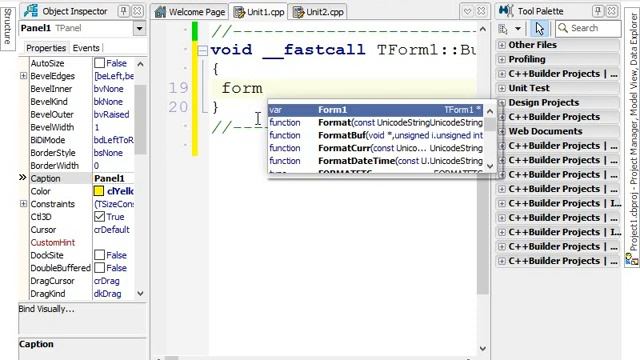 C++ builder bir va bir nechta formalar bilan ishlash смотреть онлайн
