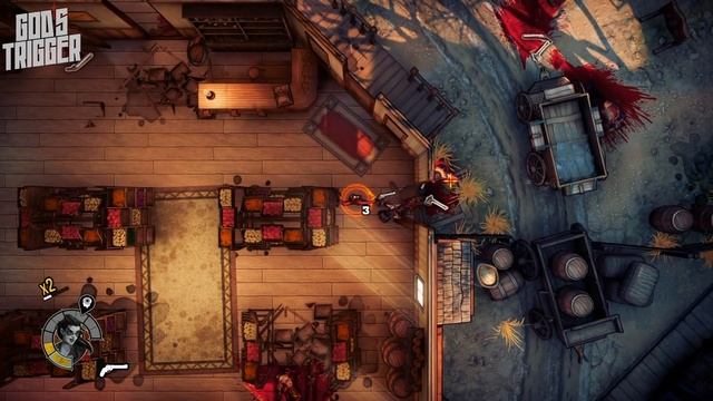 Battling The Four Horsemen of the Apocalypse in God's Trigger! смотреть онлайн