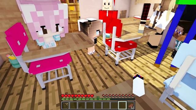 БОГАТЫЙ НУБ ПРОТИВ БЕДНОГО ПРО БОМЖ ПРОТИВ МИЛЛИОНЕРА в МАЙНКРАФТ ! ДЕВУШКА ВИДЕО ТРОЛЛИНГ MINECRAF смотреть онлайн