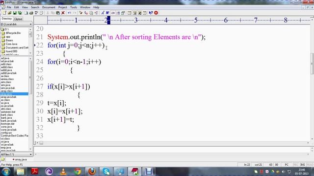 sorting and binary search in java смотреть онлайн