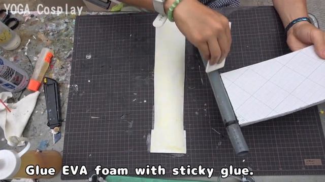 Death sickle Tutotiral with Template - How to make cosplay scythe смотреть онлайн