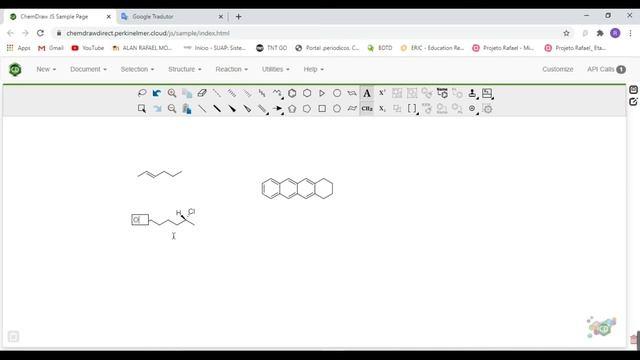 Desenhando moléculas com ChemDraw online. [Programa gratuito] смотреть онлайн