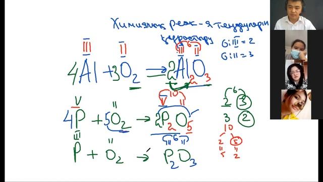 Химиялық реакция теңдеулерін құру. 8 сынып смотреть онлайн