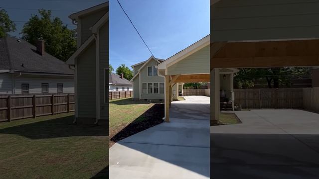 24x24 Carport Installation In Germantown, Nashville | Nashville Garage Builders