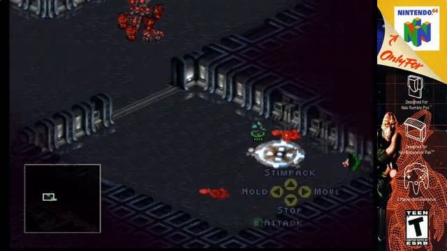 (N64) Starcraft 64 Terran Campaign mission 4 S-video смотреть онлайн