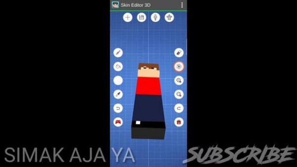 MEMBUAT SKIN MINECRAFT DI | SKIN EDITOR MINECRAFT 3D