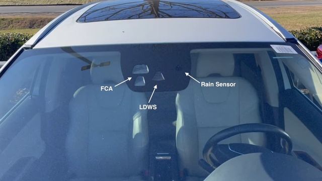 31424516 Volvo XC60 FCA LDWS Rain Sensor Solar Windshield смотреть онлайн