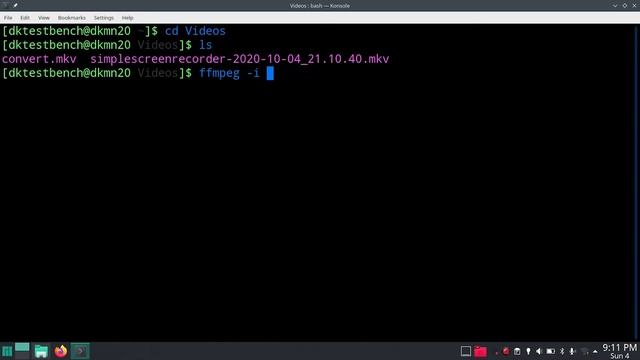 How to convert MKV to MP4 using FFMPEG смотреть онлайн