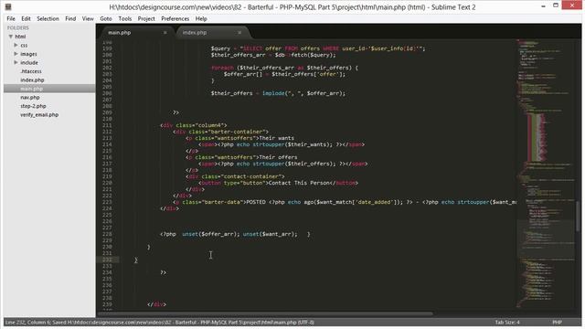 14. Build a Web App - MySQL/PHP Part 5 (Final) смотреть онлайн