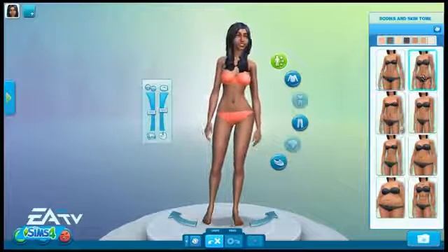 The Sims 4 Create A Sim Demo from Gamescom 8 22 13 смотреть онлайн