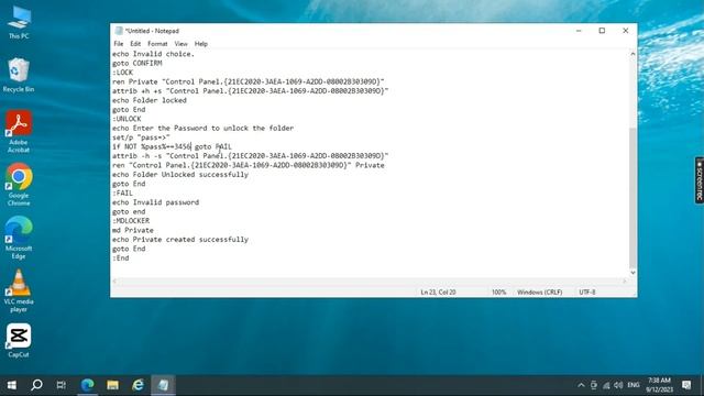 How To Password Protect Folder On Window10 & Windows 11 смотреть онлайн