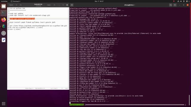 How to setup vim as a Python IDE on Ubuntu 20.04 смотреть онлайн