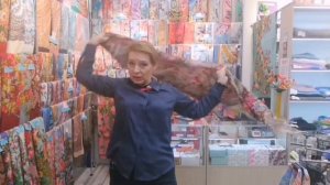 Таинственный образ. Павловопосадские платки в Минске. Светлана