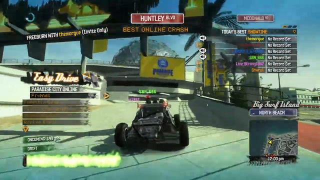Burnout Paradise - Big Surf Island 10 Challenge Speed Run - 8:10 смотреть онлайн