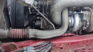 Замена водяной помпы  Iveco Cursor 10