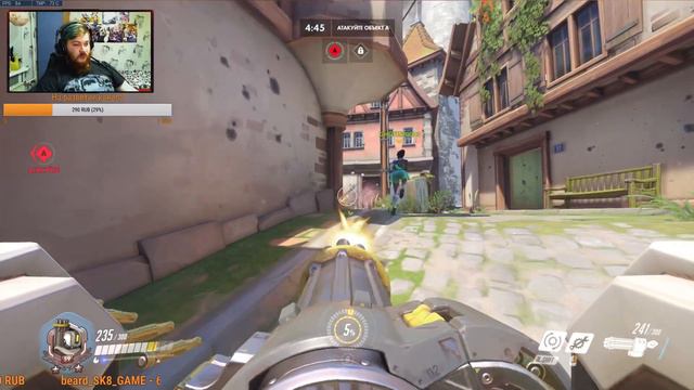 Стрим на пару часиков, Overwatch, 16+ 1080p60 смотреть онлайн