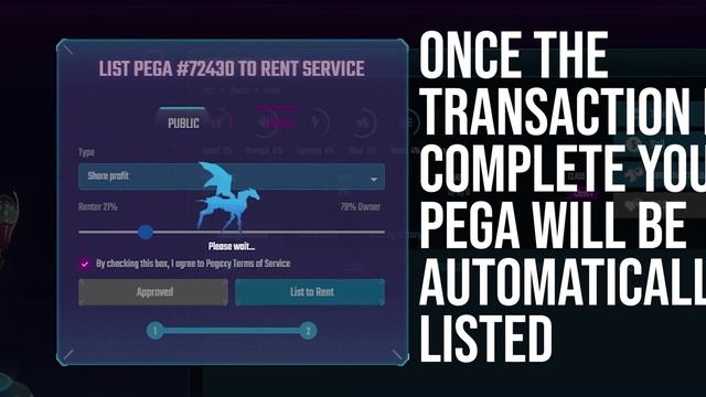 Renting Your Pega Out in PEGAXY | Top Guild Tutorials смотреть онлайн