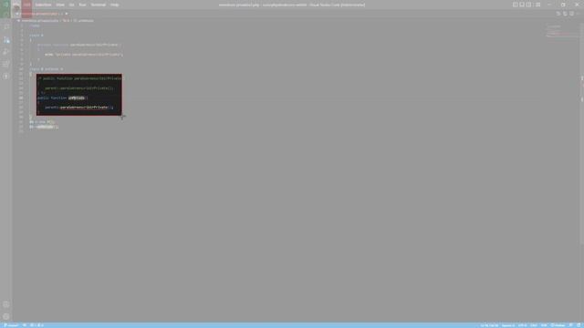 PRIVATE en PHP | Metodos PRIVADOS EN PHP | Propiedades PRIVADAS en PHP - Scope en PHP (parte 3) смотреть онлайн