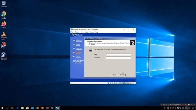 Windows XP Install and VirtualBox смотреть онлайн